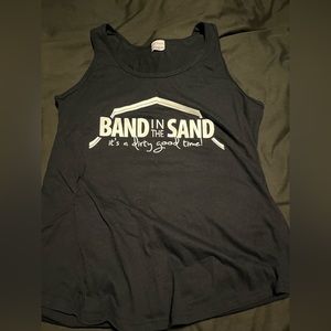 Band  in the sand tank